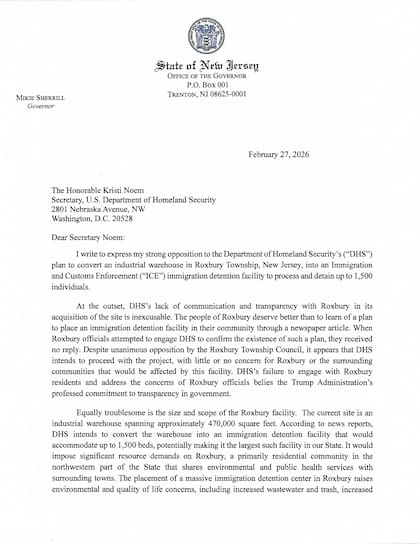 La gobernadora aseguró que utilizará todos los recursos disponibles para proteger a los residentes