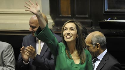 La gobernadora bonaerense María Eugenia Vidal
