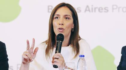 La gobernadora de la provincia de Buenos Aires, María Eugenia Vidal