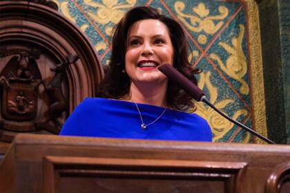 La gobernadora de Michigan Gretchen Whitmer