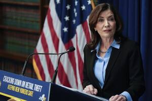 La gobernadora demócrata de Nueva York, Kathy Hochul, finaliza su mandato el primero de enero de 2027