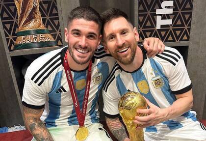 La gran amistad que une a Rodrigo De Paul con Lionel Messi