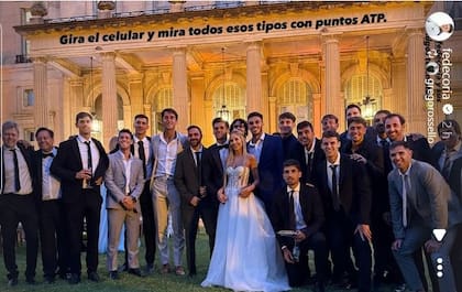 La gran cantidad de invitados al casamiento de Federico Coria y Florencia Gomes