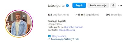 La gran cantidad de seguidores de Tato en Instagram