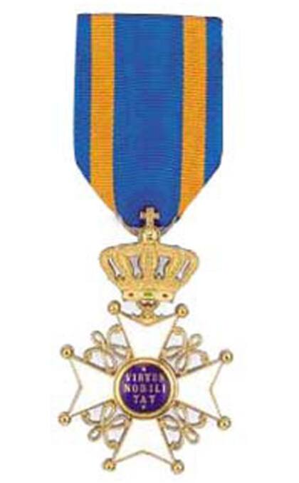 La Gran Cruz de la Orden del León Holandés