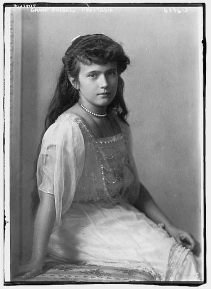 La Gran Duquesa Anastasia Nikoláyevna de Rusia
