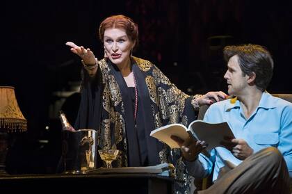 La gran Glenn, como Norma Desmond