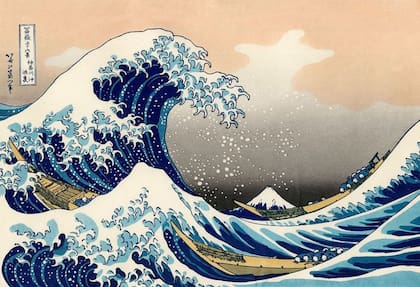 'La gran ola de Kanagawa', de Katsushika Hokusai