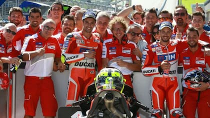 La gran postal de Ducati en Spielberg