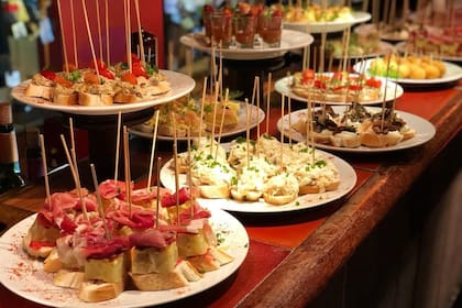 La gran variedad de tapas de la carta