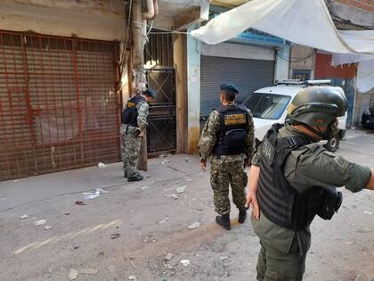 La granada fue encontrada por la Gendarmería en la villa 1-11-14