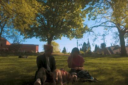 La granja orgánica en Sauvie Island les ofreció una oportunidad única, pero exigía colaborar en las tareas del lugar