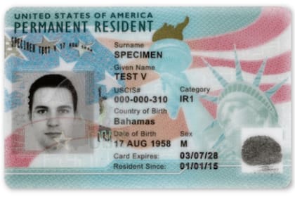 La green card de EE.UU. tendrá un nuevo diseño con más tecnología