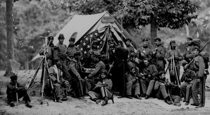 La guerra civil desgarró Estados Unidos