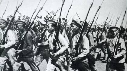 La Guerra Civil rusa ocurrió entre los años 1917 y 1922