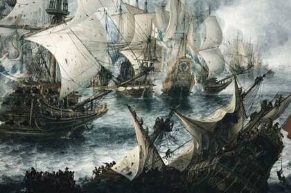 La Guerra de los Ochenta Años que enfrentó a las Diecisiete Provincias de los Países Bajos contra su soberano, quien era también rey de España. Empezó en 1568 y finalizó en 1648 con el reconocimiento de la independencia de las siete Provincias Unidas, hoy conocidas como Países Bajos