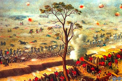 La guerra del Paraguay, en un cuadro de Cándido López