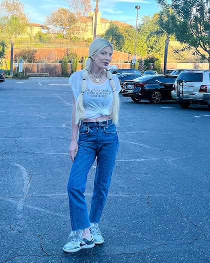 La hábil maniobra de Tori Spelling habría aminorado las consecuencias del impacto