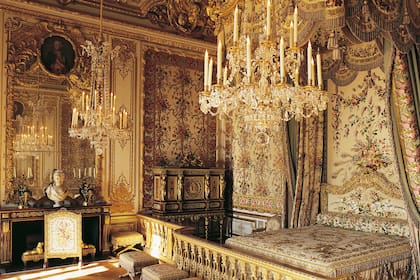 La habitación de María Antonieta