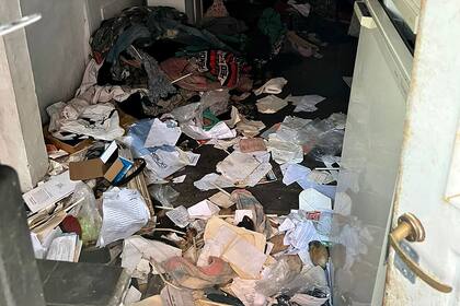 La habitación de Sabag Montiel en su casa de San Martín