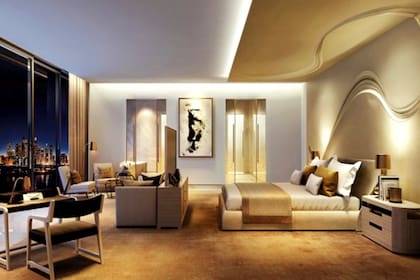 La habitación del ático a la venta más caro de Dubái con vista a la ciudad
