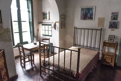La habitación del pintor en la Casa Museo de Loza Corral, a siete kilómetros de Ischilín.