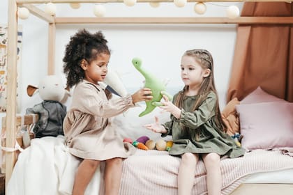 La habitación es el lugar donde los niños pueden expresarse (Foto Pexels)