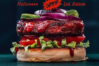 Una hamburguesa vegana “con gusto a carne humana” fue premiada en un certamen de creatividad