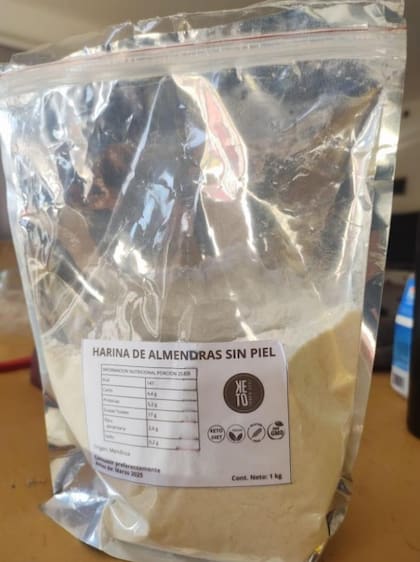 La harina de almendra de la marca Keto
