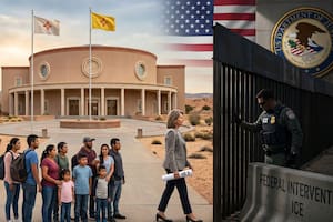 La ley HB 9 que frena al ICE contra los migrantes y que enfrenta al DOJ con el estado