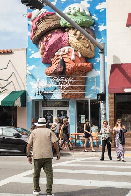 La heladería Azúcar, ícono de Little Havana.