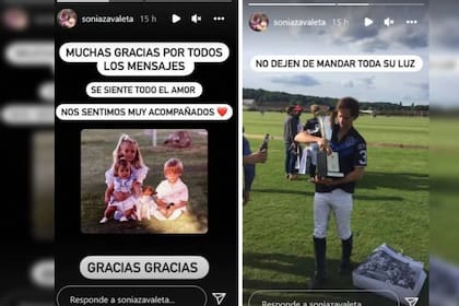 La hermana de Clemente le dedicó un mensaje (Foto Instagram @soniazavaleta)