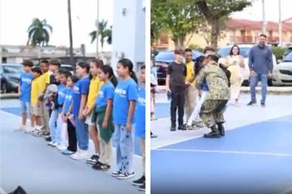 La hermana de José también fue sorprendida por el Marine