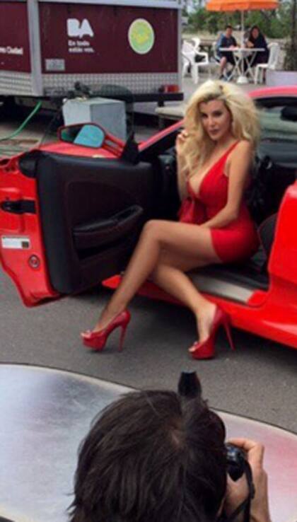 La hija de Claudio Paul al rojo vivo