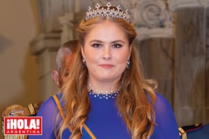 La hija de la reina Máxima de los Países Bajos confirmó su presencia a última hora, ya que ese mismo fin de semana también asistió a la boda de la duquesa de Medinaceli, celebrada en Jerez de la Frontera, España.