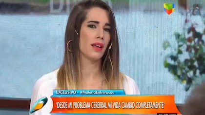 La hija de María Valenzuela, Malena, sufre secuelas del ACV que sufrió 20 años atrás