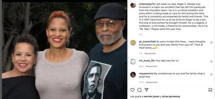 La hija de Roger E. Mosley compartió un mensaje en Instagram