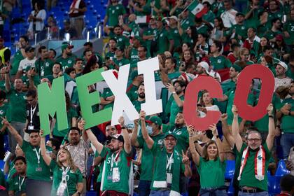 La hinchada de México se hace presente en Qatar; es uno de los países que más gente llevó