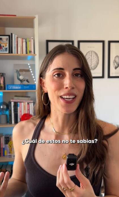 La Hiperactina es una reconocida influencer española especializada en ciencia y salud (Captura: @lahiperactina)