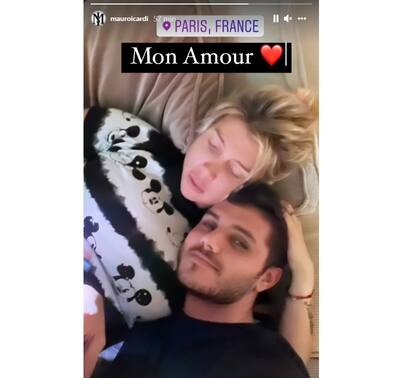 La historia con Wanda Nara que publicó Mauro Icardi esta mañana