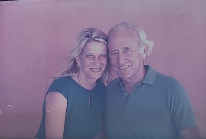 La historia de amor de Eva y Santiago