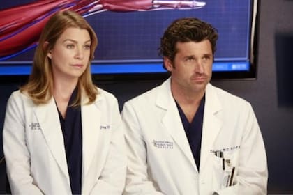 La historia de amor de Meredith Grey (Ellen Pompeo) y Derek Shepherd (Patrick Dempsey) cautivó a los fans de Grey's Anatomy desde el primer capítulo, pero fuera de cámara el vínculo entre los actores no era tan sencillo (Foto: IMDb)