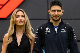 La historia de amor entre Esteban Ocon y Flavy Barla: sus visitas al paddock y el flechazo por Instagram