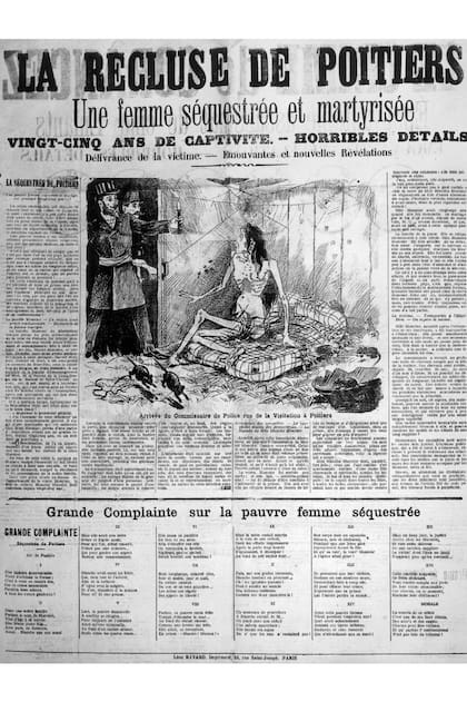 La historia de "La reclusa de Poitiers" llenó los diarios de la época y conmovió a la sociedad francesa