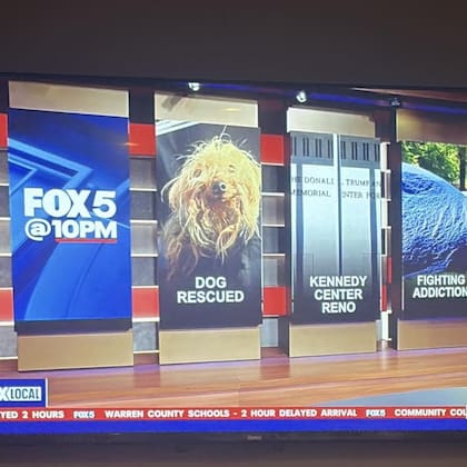 La historia de Apple conmovió a un país entero y llegó a los medios nacionales. Su imagen estuvo presente en las noticias de Fox 5 News.