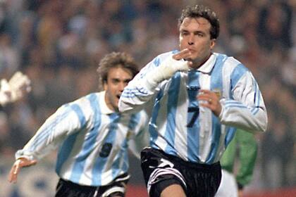 La historia de Balbo en la selección argentina tuvo mucho capítulos, pero especialmente tres mundiales: 90, 94 y 98, con Bilardo, Basile y Passarella 