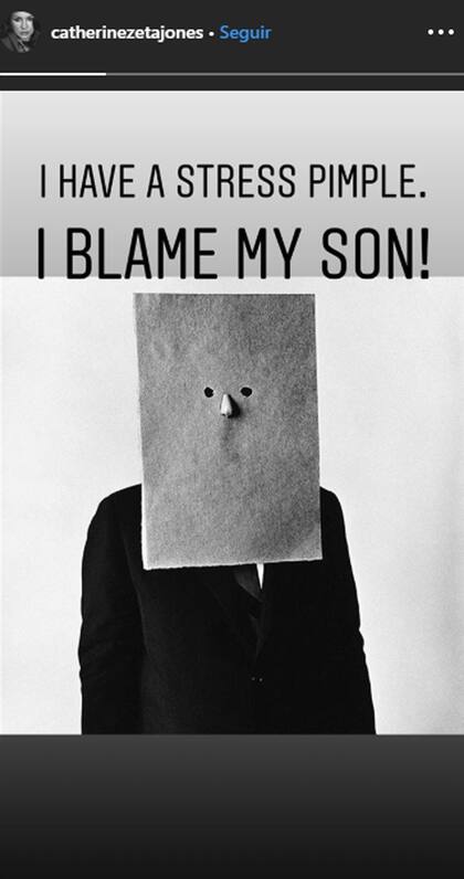 La historia de Instagram que publicó la actriz