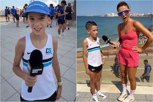 La historia de Iván Blanco: tiene 10 años, corrió 5k en 17 minutos y causó controversia en las redes sociales