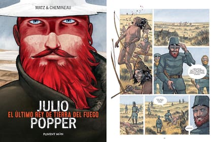 La historia de Julio Popper inspiró numerosas novelas e incluso un cómic publicado en Francia