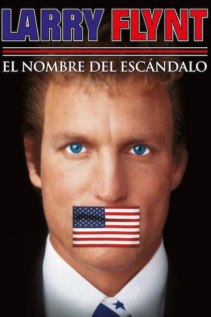 La historia de Larry flyn llegó al cine con el filme El nombre del escándalo, protagonizado por Woody Harrelson